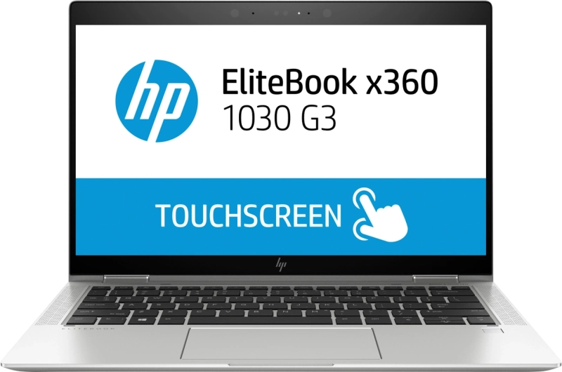 HP - EliteBook X360 1030 G3 - Intel7 8550U - 16GB Ram - 512GB SSD - 13.3" touchscreen - Duits toetsenbord