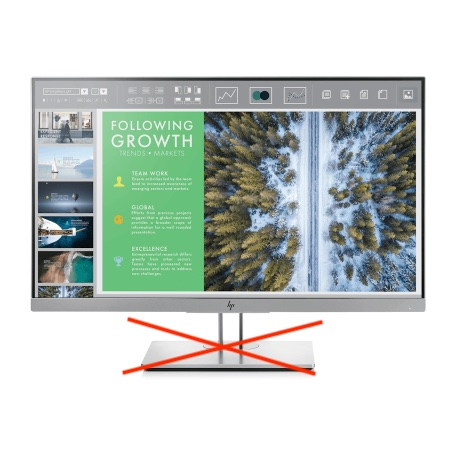 HP - EliteDisplay - E243m - 24 inch - Full HD LED IPS - Zonder voet