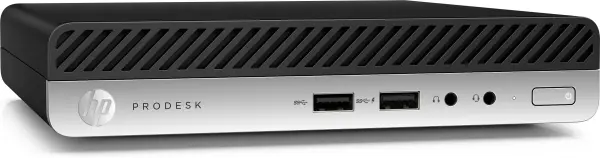 HP - Prodesk 400 G4 Mini - Intel QuadCore I3 8100T - 8GB RAM - 256GB SSD - Windows 11 Pro