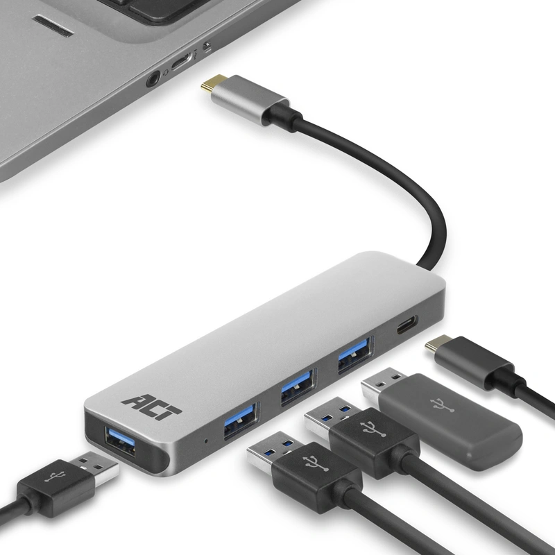 ACT AC7053 4-in-1 USB-C Hub