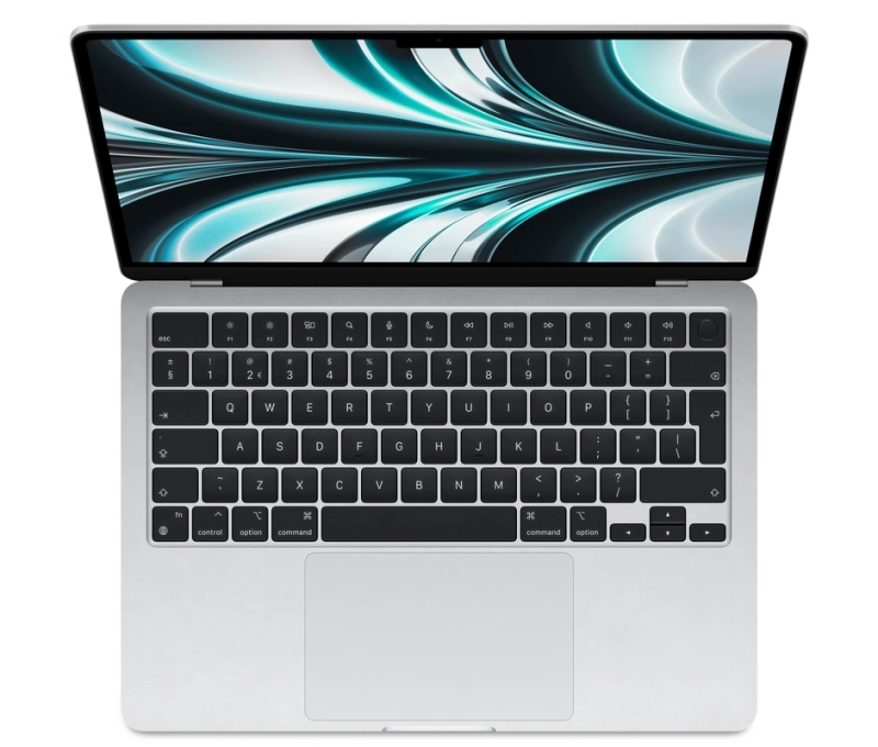 Macbook Air 13" - Apple M2 8-Core - Apple 8-Core GPU - 16GB Ram - SSD 256GB - 2022 - Silver - Qwerty US