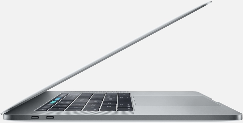 Macbook Pro 15" - Intel QuadCore i7 - 16GB Ram - SSD 1TB - 2017 - Space Gray - AMD Radeon Pro 560 (4GB) - Qwerty NL