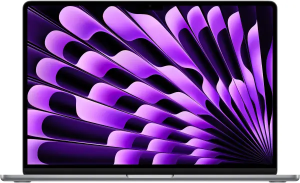 Macbook Air 15" - Apple M3 8-Core - Apple 10-Core GPU - 8GB Ram - SSD 512GB - 2024 - Space Gray - Franstalig toetsenbord