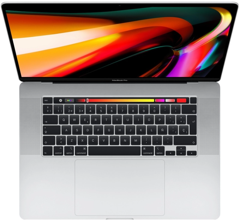 Macbook Pro 16" - Intel i9 2,3GHz - 64GB Ram - SSD 1TB - 2019 - Silver - AMD Radeon Pro 5500M (4GB) - Qwerty NL