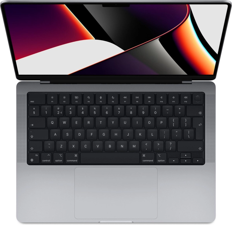 Macbook Pro 16" - Apple M1 Max 10-core 2,1GHz - 32GB Ram - SSD 2TB - 2021 - Space Gray - Qwerty NL