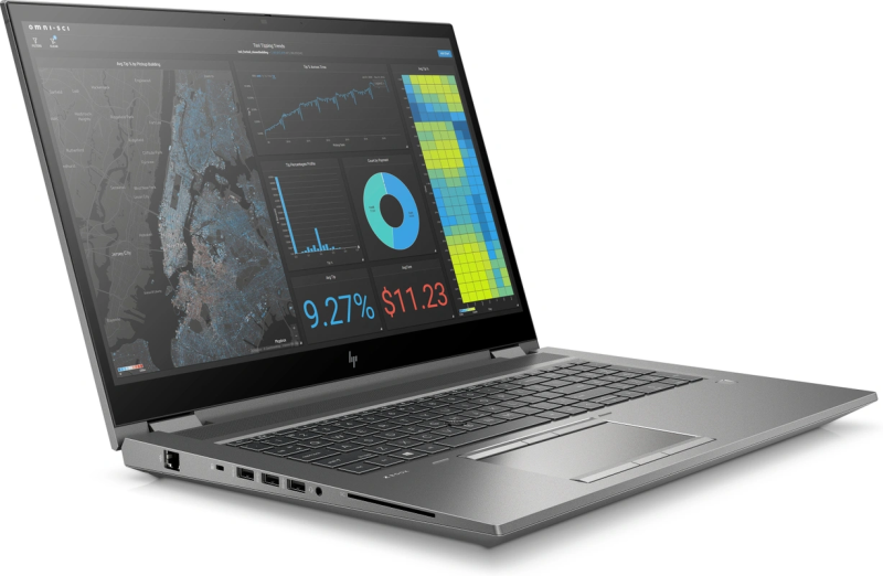 HP Zbook Fury 17 G7 - Intel HexaCore i7-10850H - 32GB Ram - 512GB SSD - 17,3" (43.18 cm) - NVIDIA Quadro T1000 - Belgisch toetsenbord