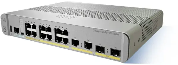 CISCO WS-C3560CX-12TC-S CATALYST 3560-CX 12 PORT DATA IP BASE