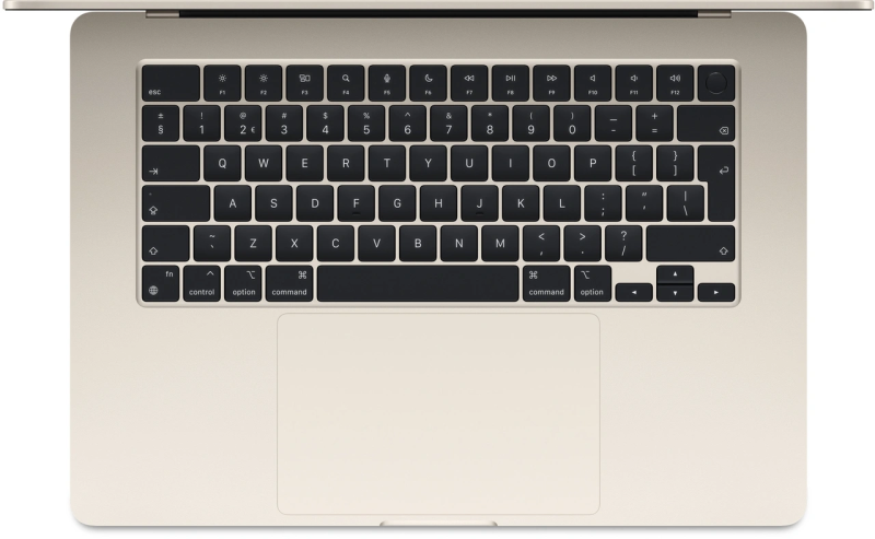 Macbook Air 15" - Apple M2 8-Core - Apple 10-Core GPU - 8GB Ram - SSD 512GB - 2023 - Starlight - Qwerty US