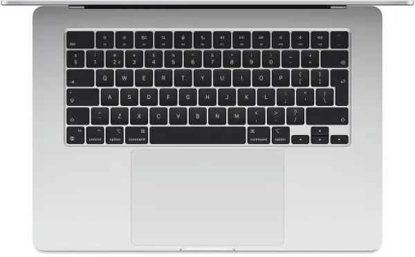 Macbook Air 15" - Apple M3 8-core - Apple 10-core GPU - 16GB Ram - SSD 512GB - 2024 - Silver - Nederlands toetsenbord