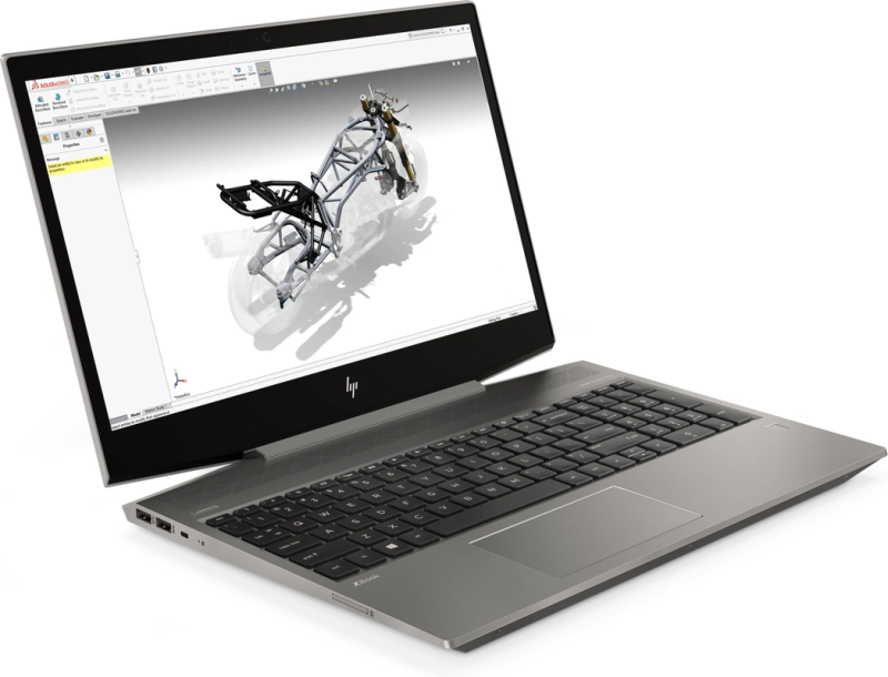 HP Zbook 15V G5 - Intel Quadcore i7 9750H - 16GB Ram - 512GB SSD - Nvidia Quadro P600 (2GB) 15,6" (39.62 cm) - Qwerty US