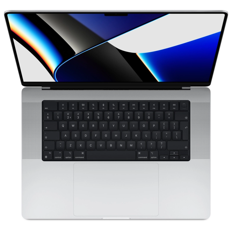 Macbook Pro 16" - Apple M1 Pro 10-core 2,1GHz - 16GB Ram - SSD 512GB - 2021 - Silver - Belgisch Toetsenbord