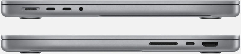 Macbook Pro 14" - Apple M2 Pro 10-core - 16GB Ram - SSD 512GB - 2023 - Space Gray - Qwerty US