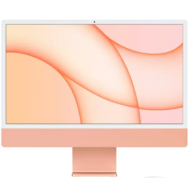 iMac 24" - Apple M1 8-core - Apple 8-core GPU - 8GB Ram - 256GB SSD - Orange