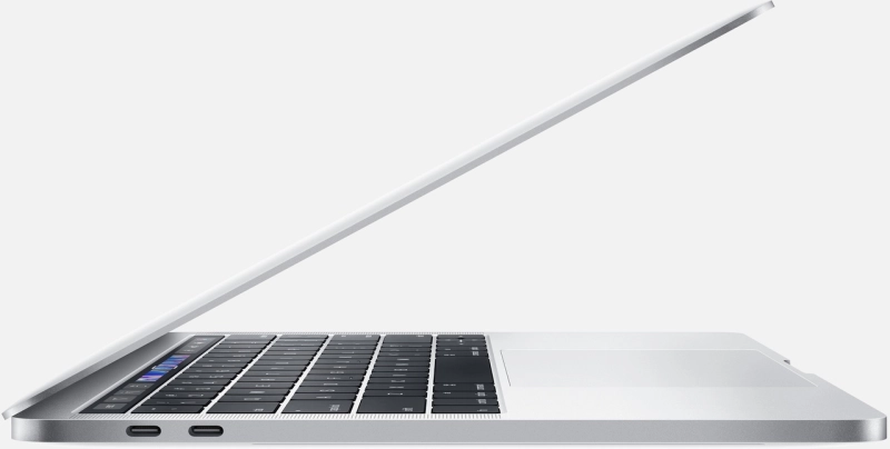 Macbook Pro 13" - Intel i5 1,4GHz - 8GB Ram - SSD 128GB - 2019 - Silver - Belgisch toetsenbord