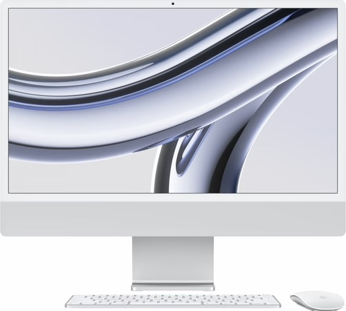 iMac 24" - Apple M1 8C 2,1GHz - 8GB Ram - SSD 512GB - Apple 8C GPU - Silver - Qwerty US