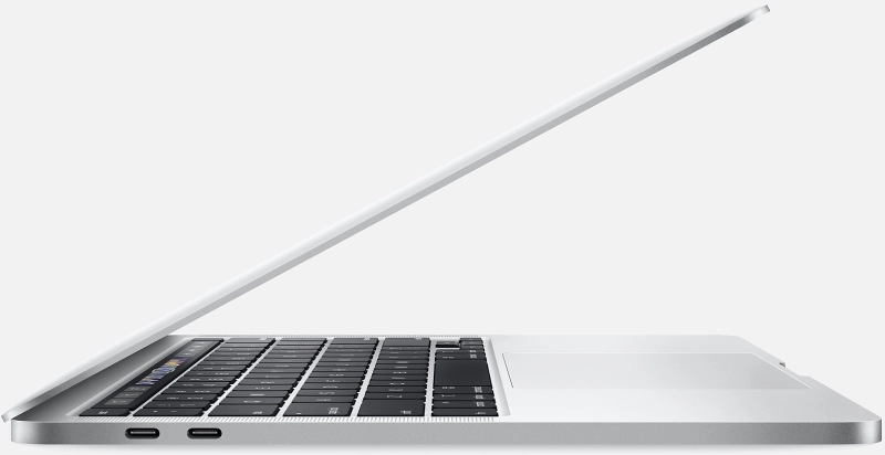 Macbook Pro 13" - Intel QuadCore i7 2,3GHz - 16GB Ram - SSD 512GB - 2020 - Silver - Belgium Keyboard