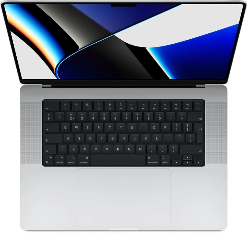 Macbook Pro 16" - Apple M1 Max 10-core 2,1GHz - 64GB Ram - SSD 2TB - 2021 - Silver - Qwerty US