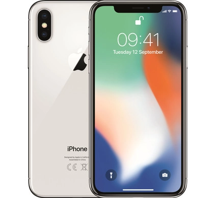 iPhone X 256GB Silver, No Face ID