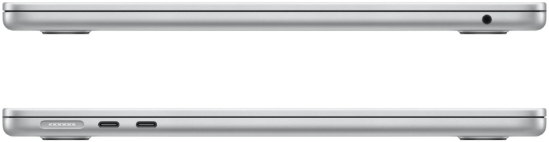 Macbook Air 13" - Apple M2 8-Core - Apple 8-Core GPU - 8GB Ram - SSD 256GB - 2022 - Silver - Qwerty NL
