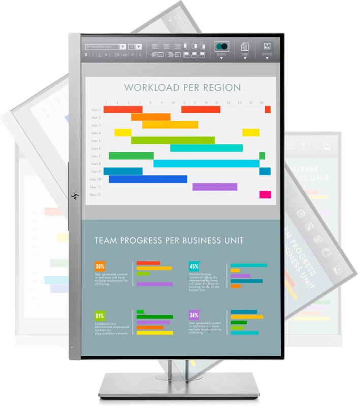 HP - EliteDisplay - E243i - 24 inch - Full HD LED IPS