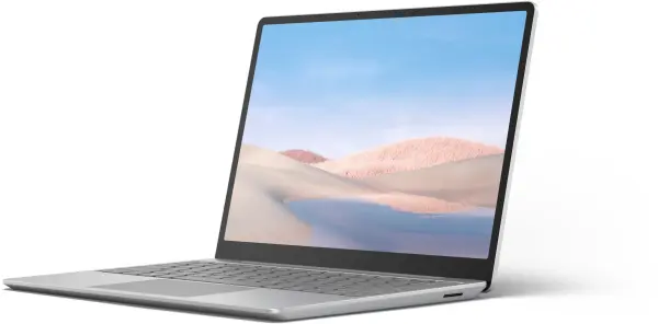 Microsoft Surface Laptop Go - Intel QuadCore i5 1035G1 - 8GB Ram - 128GB SSD - 12.4" (31,49 cm) touchscreen - Platinum - Windows 11 Pro - Qwerty UK